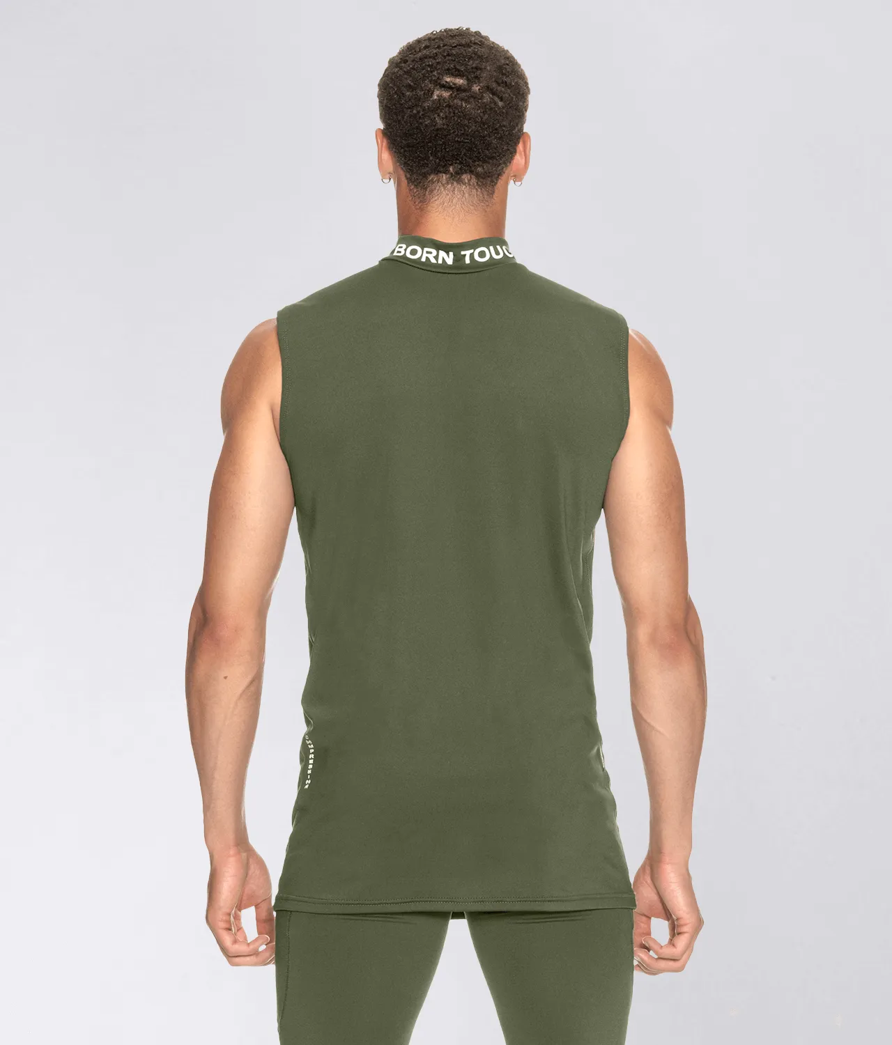 1400 . Momentum Regular-Fit Base Layer Shirt - Military Green