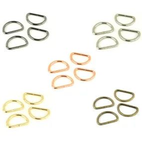 3/4" D-Rings from Sallie Tomato 4ct