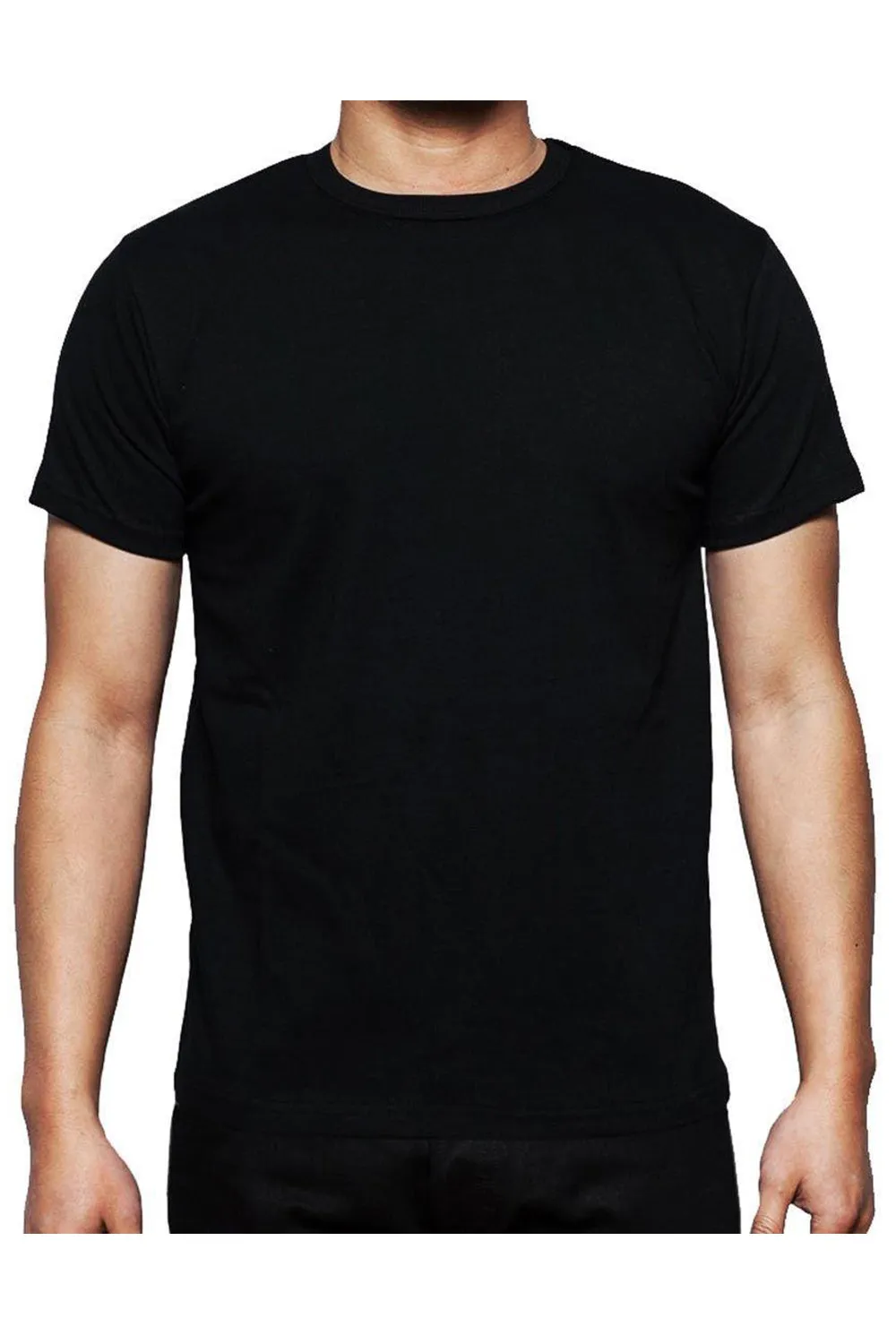 7 Pack Mens Plain Polycotton T-shirt