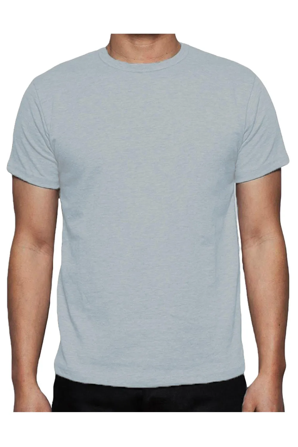 7 Pack Mens Plain Polycotton T-shirt