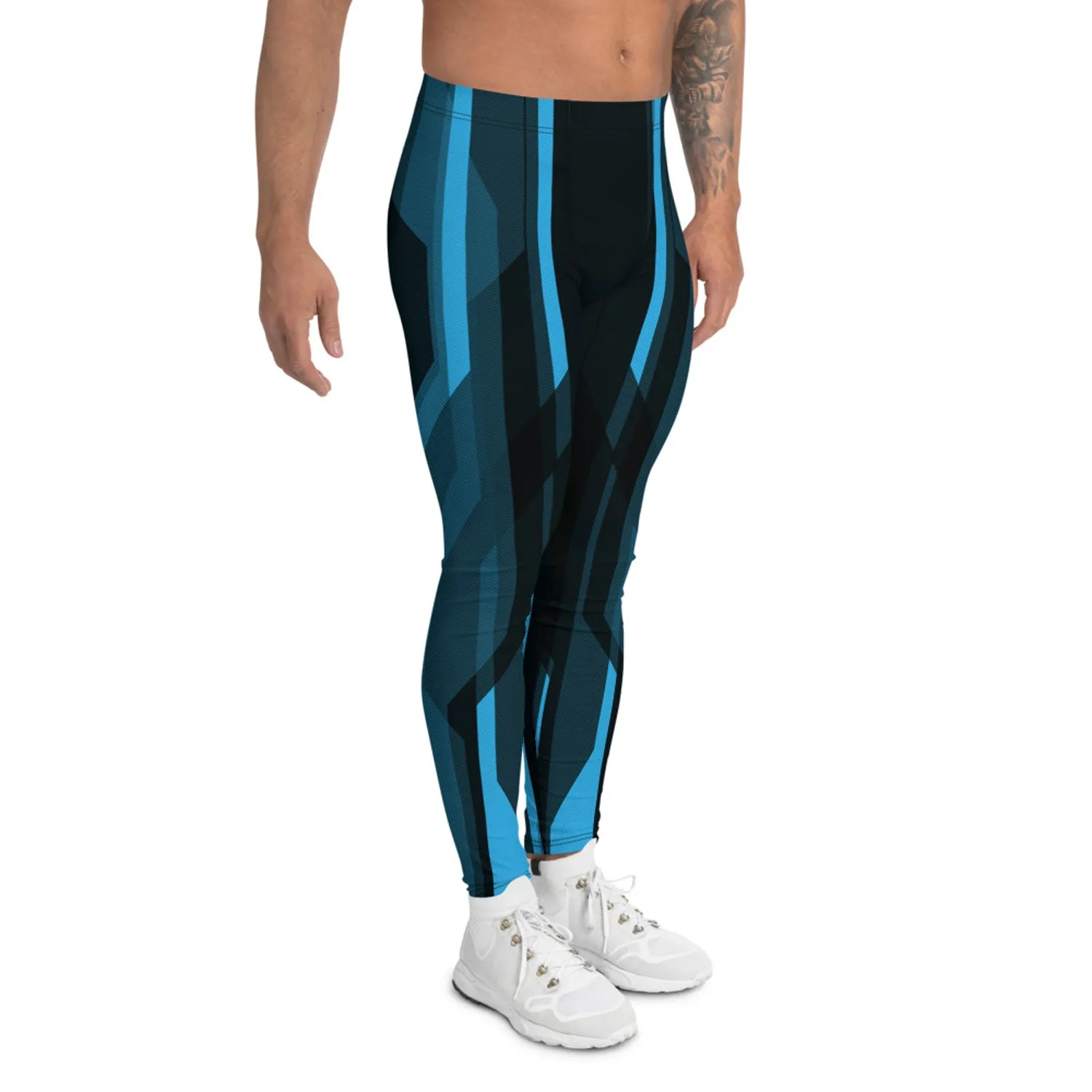 Blue Tron Men's Leggings