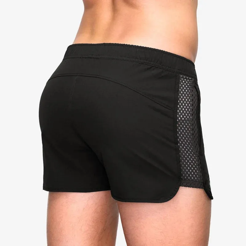 COZOK Men's Quick-Dry Side Mesh Training Shorts