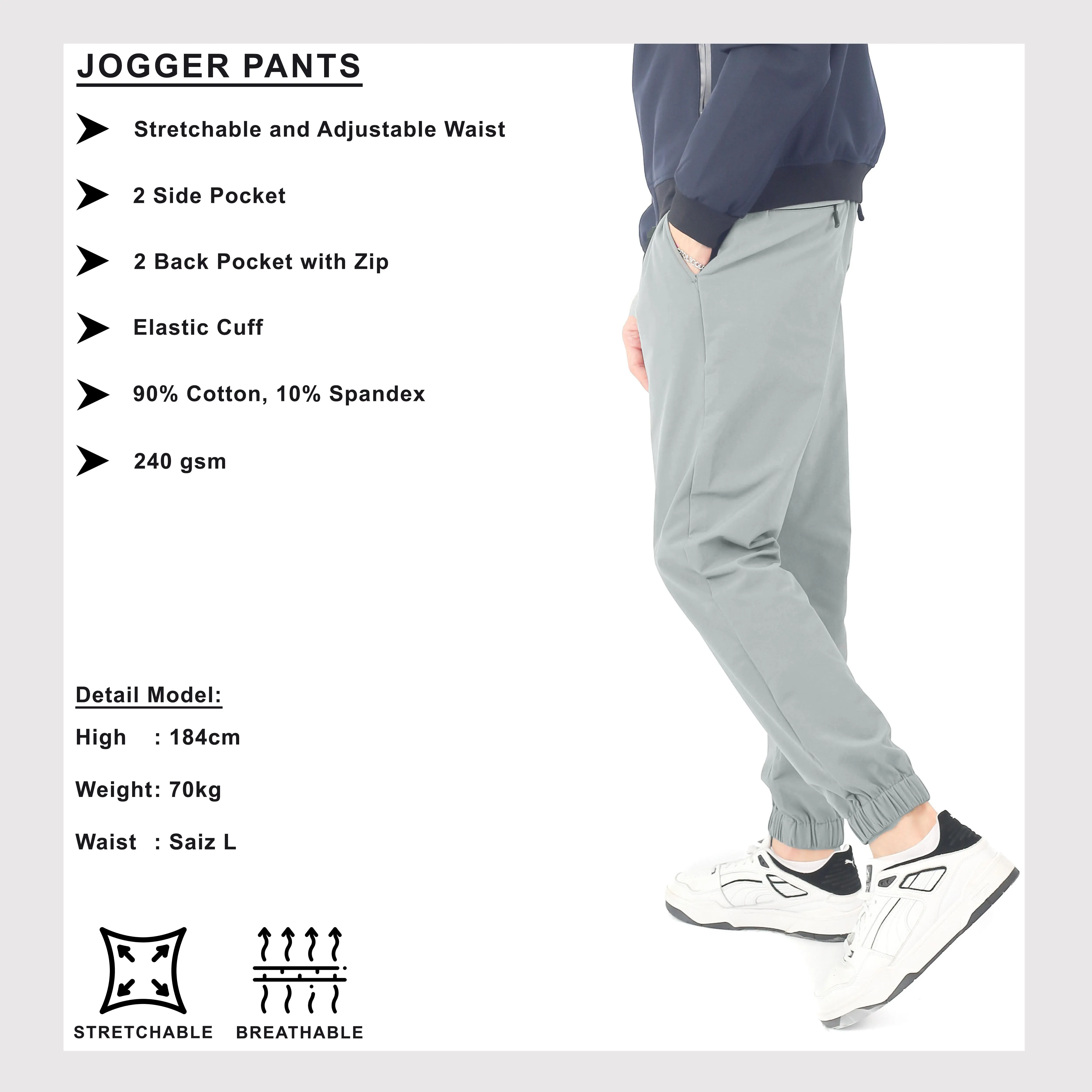 EXHAUST JOGGER LONG PANTS 1702