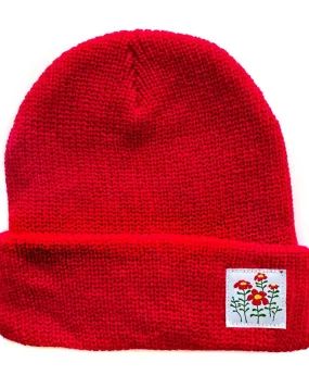 Garden Red Beanie