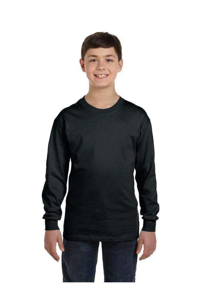 Gildan G540B: Youth Heavy Cotton™ Long-Sleeve T-Shirt