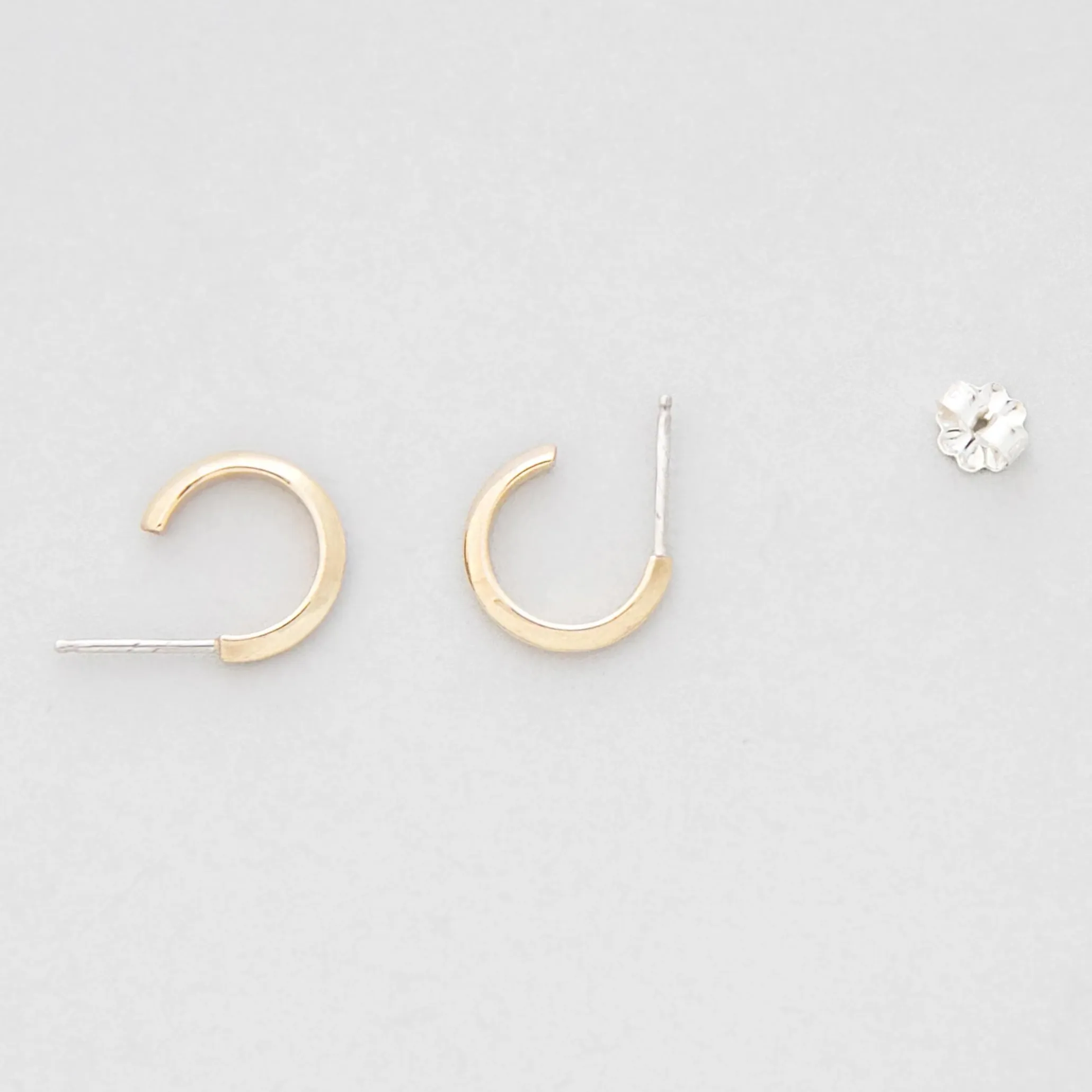 Halo Earrings – Brass or Silver