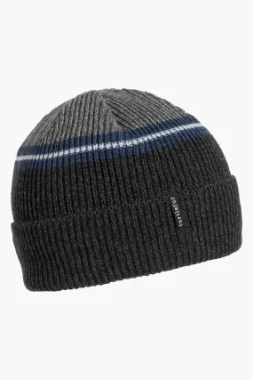 Kids Hat Turtle Fur Ragg Wool Liam Black