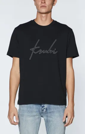 Ksubi Skripture Kash Tee- BLACK