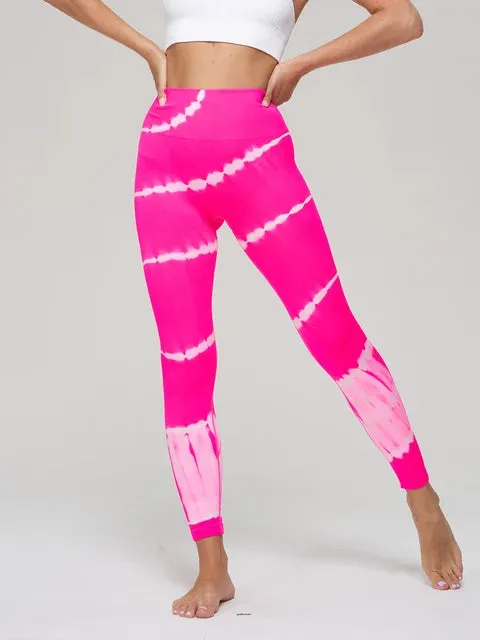 Seamless Tie Dye Leggings