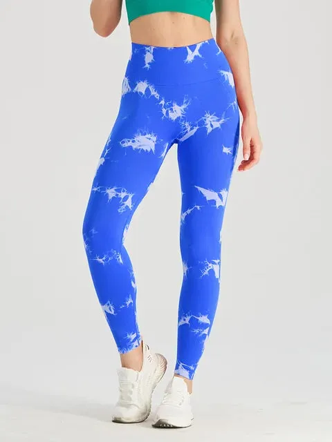 Seamless Tie Dye Leggings