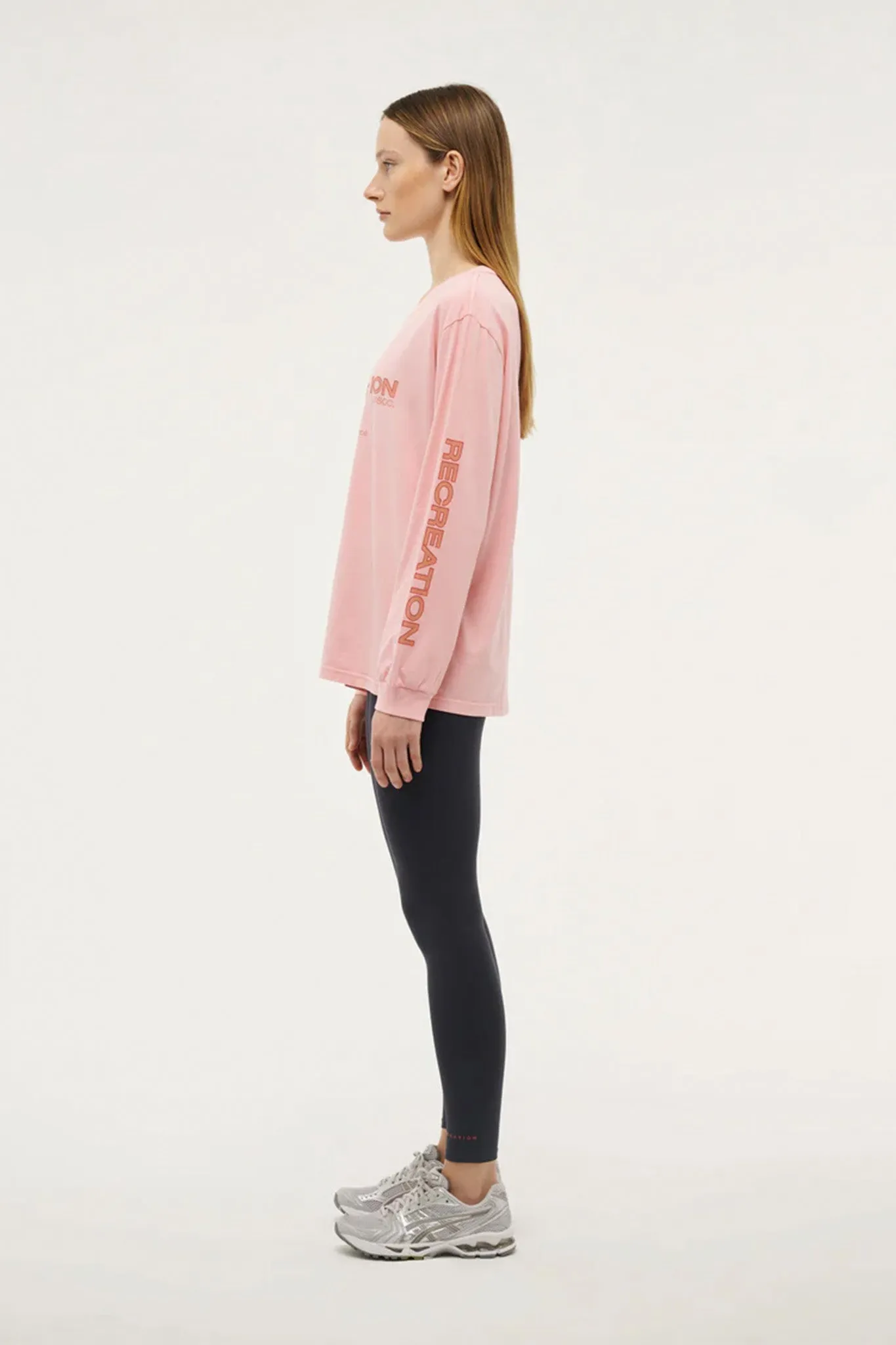 Streamline LS Top | Washed Crystal Rose