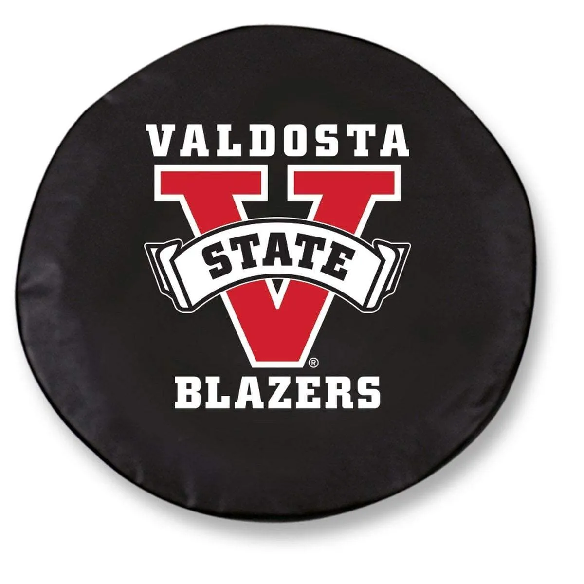 Valdosta State Blazers HBS Black Vinyl Fitted Car Tire Cover