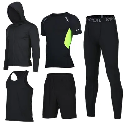 Winter Outdoor Quick Dry Running Sets Men