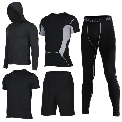 Winter Outdoor Quick Dry Running Sets Men